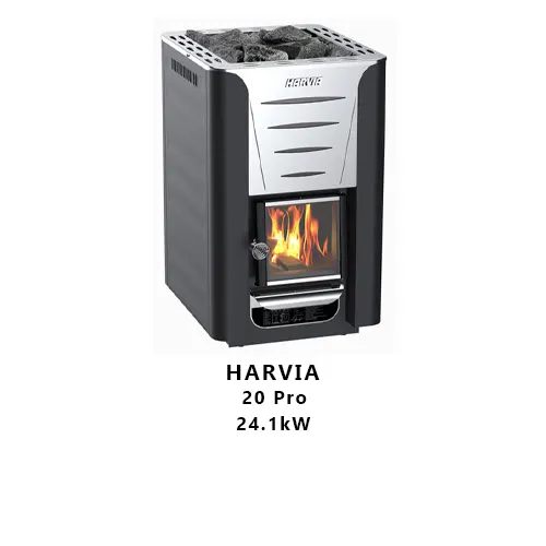 هیتر سونا خشک چوب سوز Harvia 20 Pro