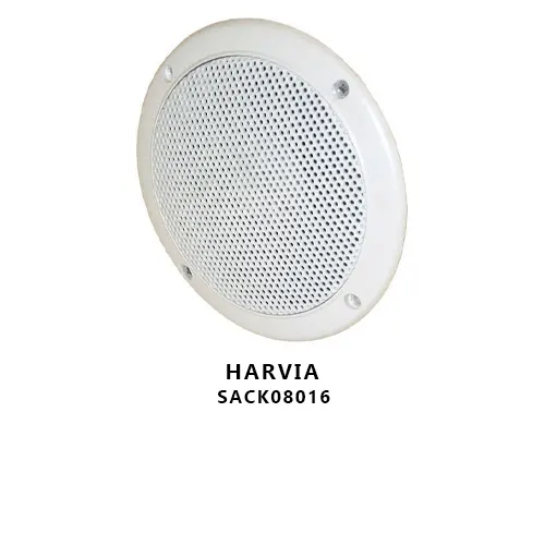 بلندگوی سونای استیل ۸۰ وات Harvia مدل SACK08016