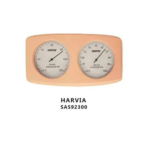 رطوبت سنج و دما سنج سونا خشک HARVIA مدل SAS92300