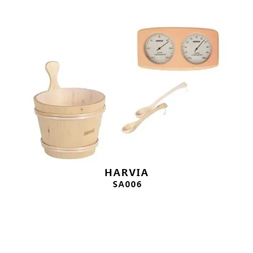 ست لوازم سونای خشک چوبی Harvia